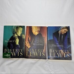 Seasons of Grace by Beverly Lewis Complete Set of 3 Paperbacks Amish E4